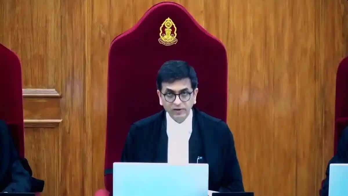 After delivering the judgement in bribery in connection with vote Or speech case, the Chief Justice of India D Y Chandrachud told the Bar about how ushers ask judges to keep the order of precedence when they enter the courtroom