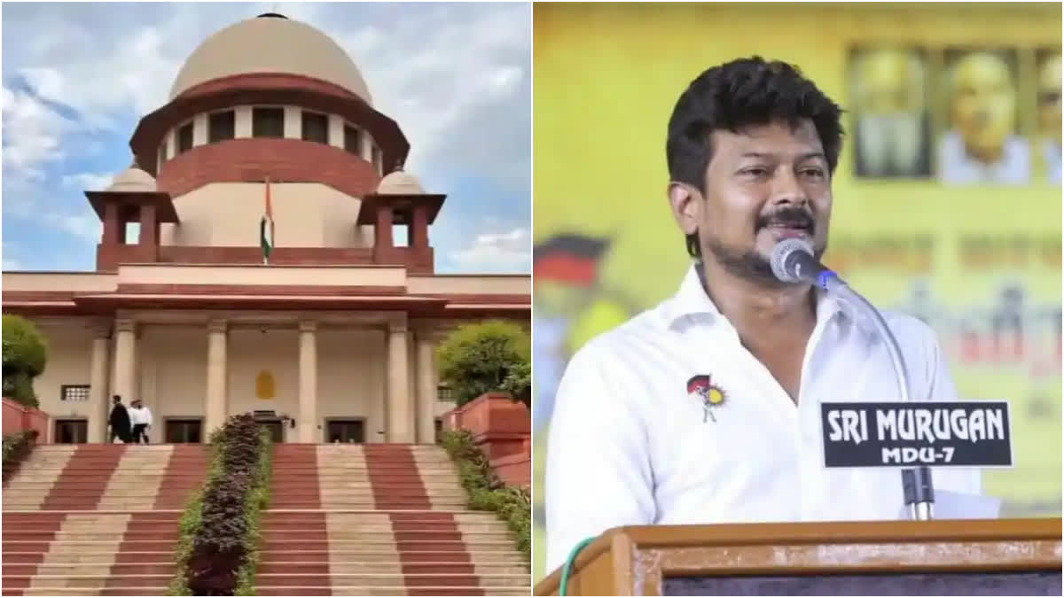 supreme court adjourns minister Udhayanidhi Stalin petition on Sanatana Dharma remark case