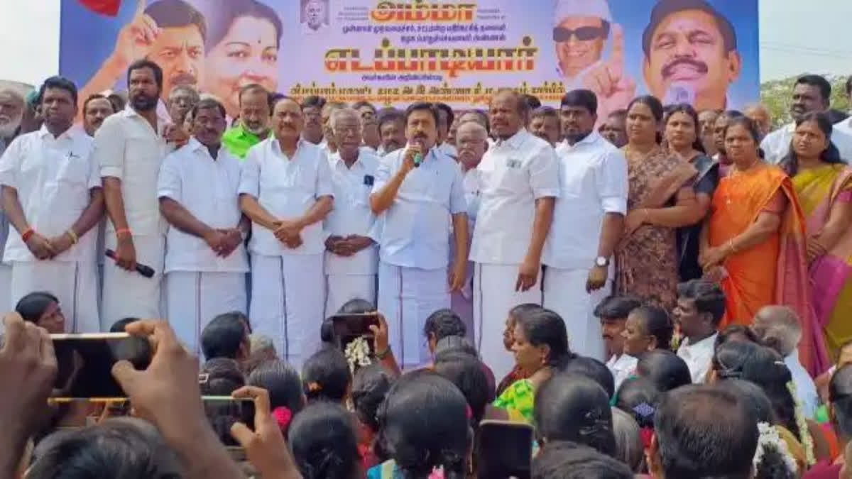 திமுக கூட்டணி கட்சிகளின் இரட்டை வேஷத்தை மக்கள் புரிந்து கொள்ள வேண்டும்