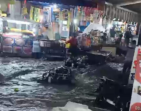 Rain in Haridwar