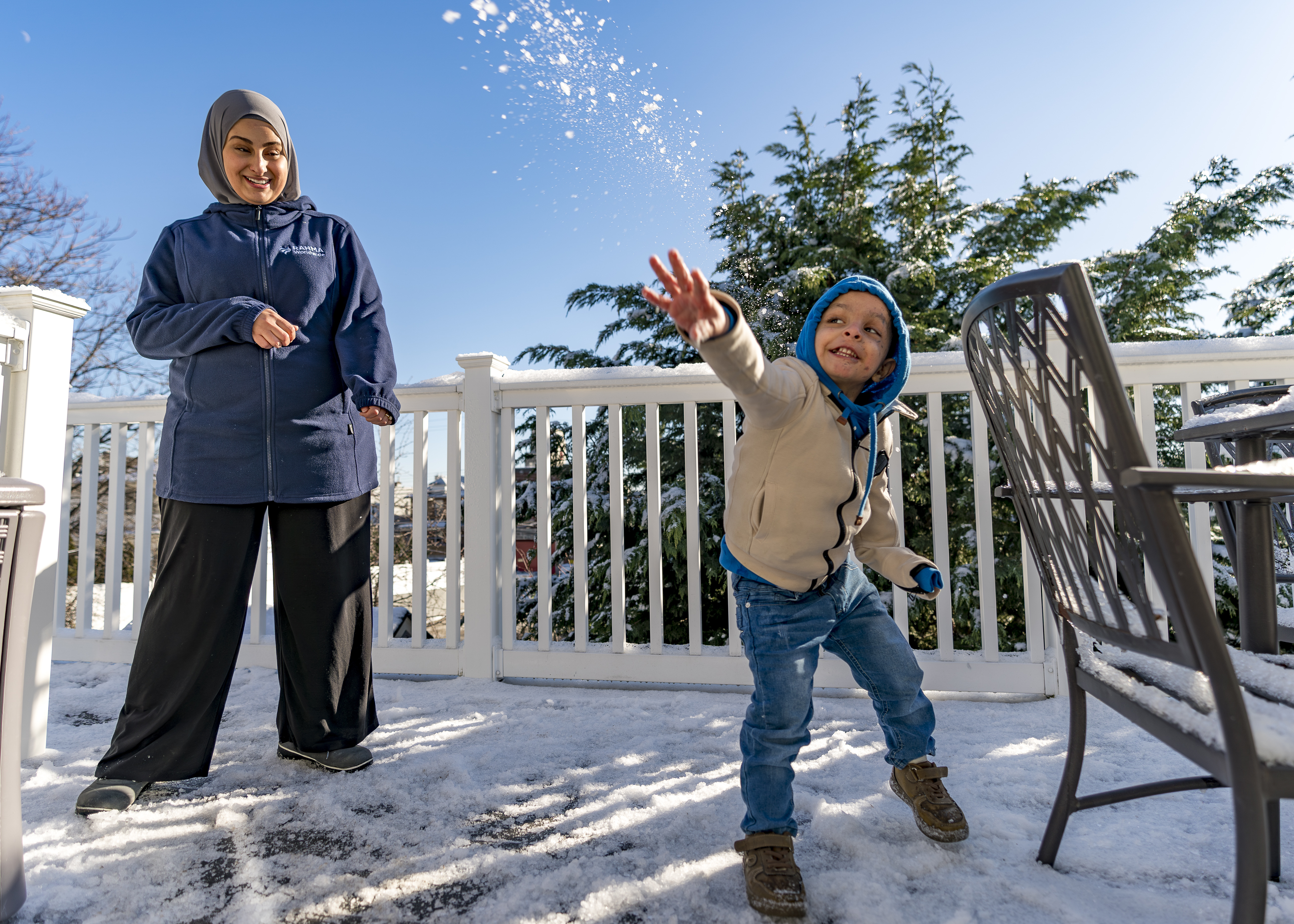 A 4-year-old Gaza boy lost his arm – and his family. Half a world away, he’s getting a second chance