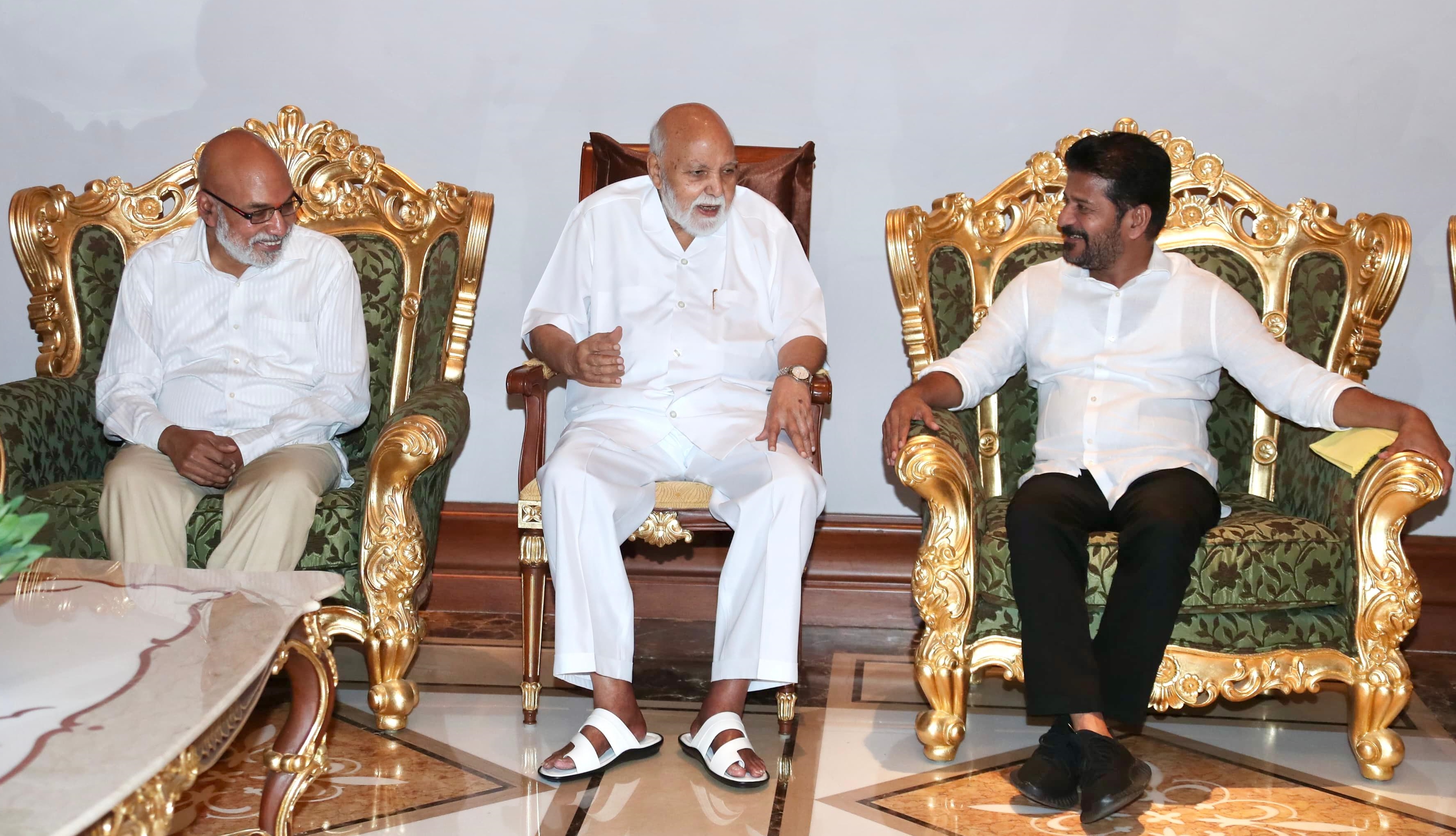 CM Revanth Meet Ramojirao