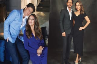 Shah Rukh Khan romantic dance with wife Gauri at the Anant-Radhika Pre wedding