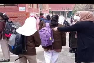 Schools reopen in Kashmir after winter vacation
