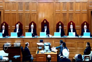 A seven-judge bench of the Supreme Court on Monday said that an MP or MLA cannot claim immunity from prosecution on a charge of bribery in connection with the vote or speech in the Parliament and state assembly.