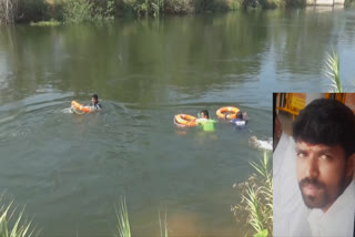 a youth died drowned at Erode Kil Pavani canal water