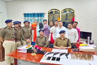 शेखपुरा में देसी कट्टा और जिंदा कारतूस के साथ 4 अपराधी गिरफ्तार, बड़ी घटना को अंजाम देने की बना रहे थे योजना