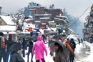 SNOWFALL IN MANALI