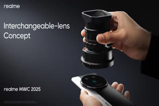 MWC 2025: Realme Presents Interchangeable Lens Concept Alongwith New AI Imaging Features