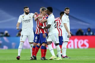 CHAMPIONS LEAGUE  REAL MADRID VS ATLETICO MADRID