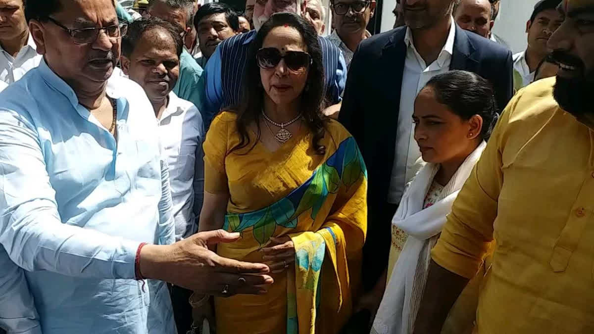 Lok Sabha Elections 2024: Hema Malini Files Nomination; faces tough ...