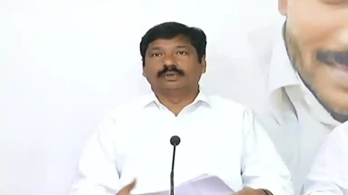 EC notice issued to YCP Minister Jogi Ramesh