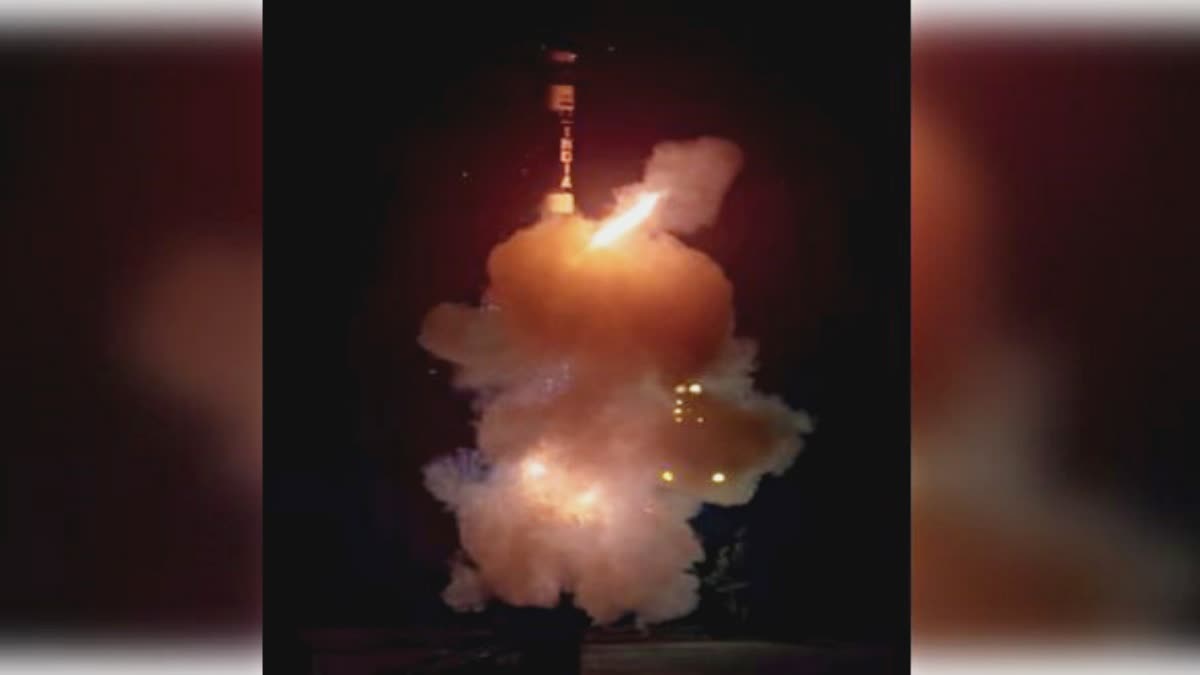 Successful test of ballistic missile Agni-Prime