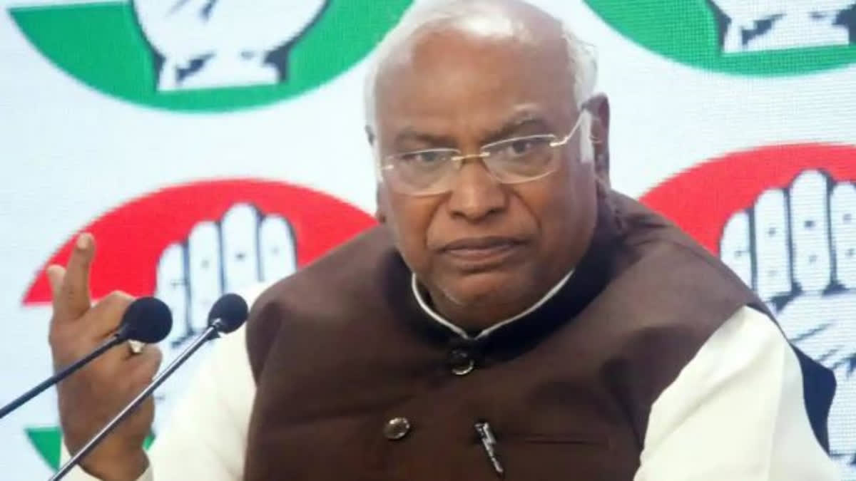 PM Modi sleeping while China entered Indian territory: Mallikarjun Kharge