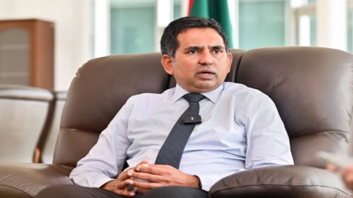 RELATION OF INDIA AND MALDIVES  MOHAMED SAEED ON RELATION OF INDIA  MALDIVES MINISTER MOHAMED SAEED  മാലിദ്വീപ് ഇന്ത്യ ബന്ധം