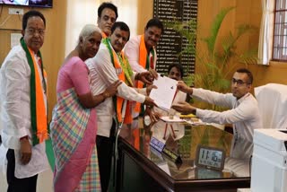 Dr. C. N. Manjunath filed nomination papers