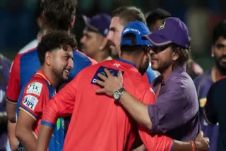 IPL 2024: Shah Rukh Khan hugging Delhi Capitals captain Rishabh Pant after KKR Victory