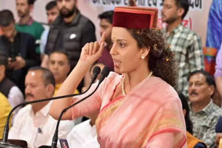 BJP CANDIDATE KANGANA RANAUT