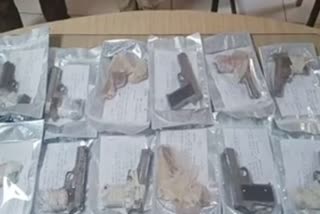 burhanpur Police raid illegal arms factory