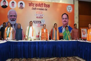 BJP Core Committee Meeting in Dehradun