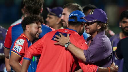 Shahrukh Khan hugged Rishabh Pant