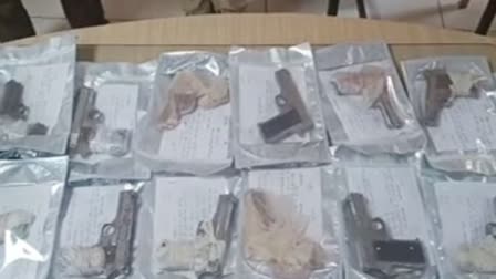 burhanpur Police raid illegal arms factory