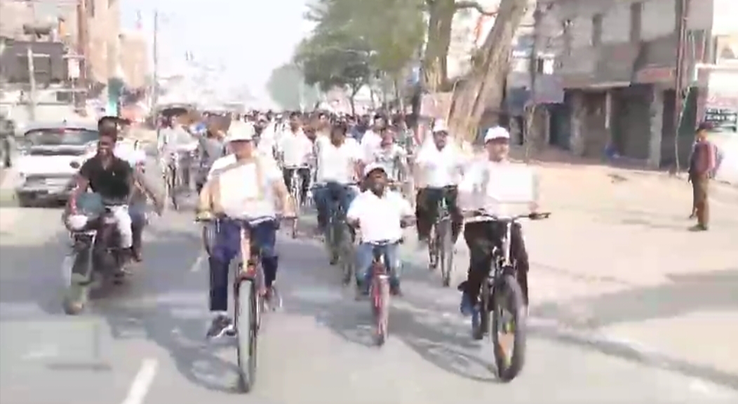 Cycle Rally In Sitamarhi