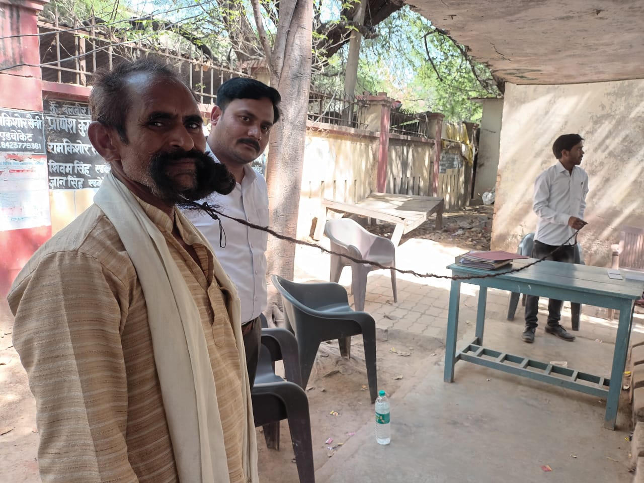 Longest Mustache In India