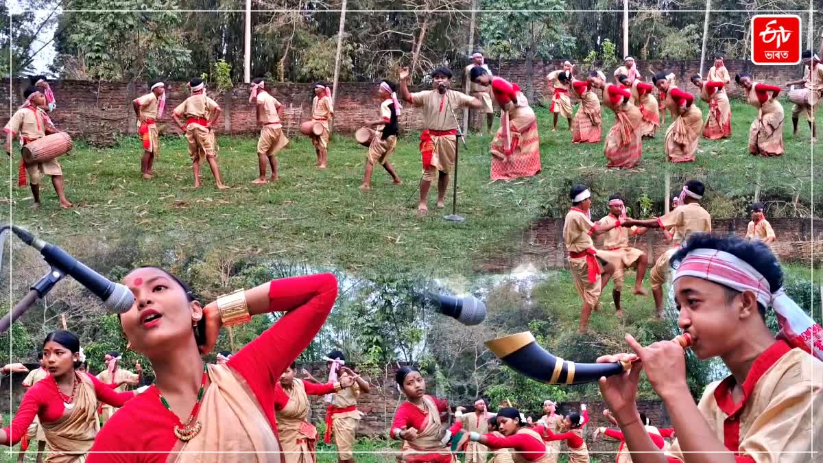 Bihu dance practice