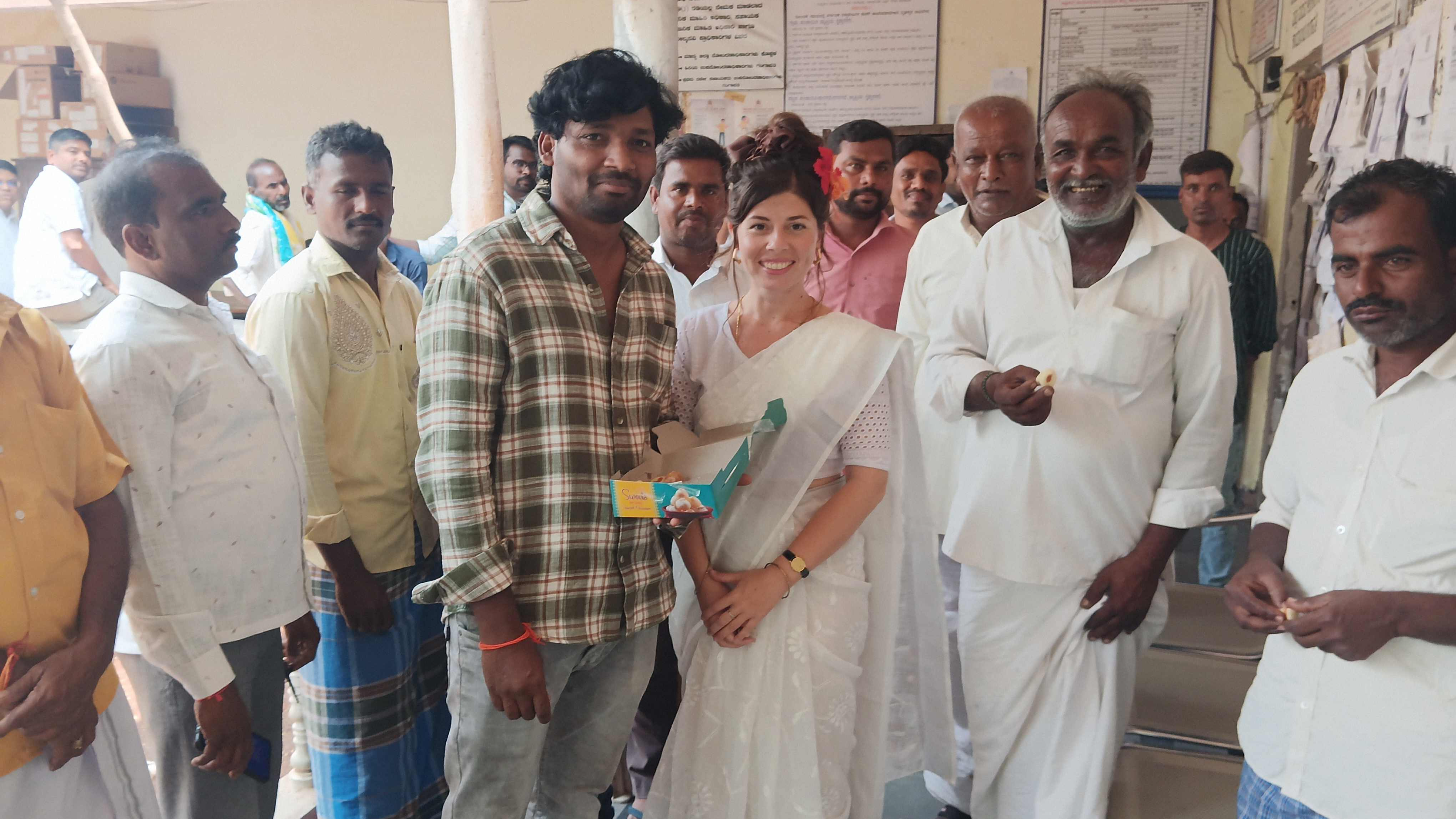 A relationship forged through career: A Gangavathi boy marries a London girl