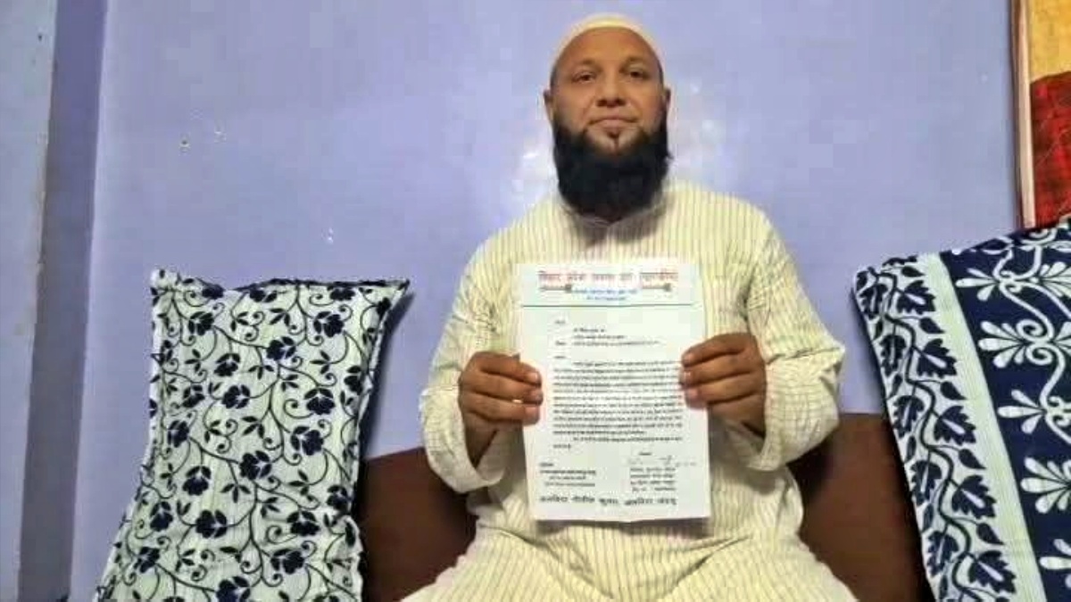 محمد تبریز صدیقی لیڈر کا استعفیٰ