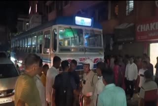 BUS ACCIDENT IN BARASAT