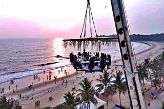 Kerala first sky dining  bekal beach tourism  best dinner place bekal  kerala tourism