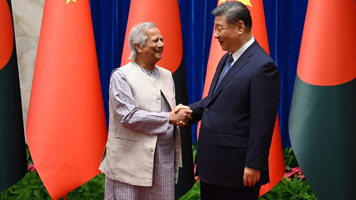 Muhammad Yunus and Xi Jinping