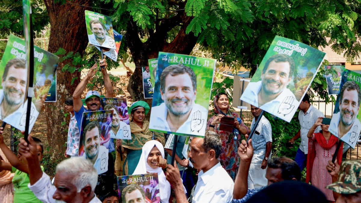 People in Wayanad, where Rahul Gandhi won in 2019, had mixed opinions about his decision to contest from Raebareli as well. Some supported it, citing his leadership of the "INDIA bloc," while others were skeptical, fearing he might vacate the Wayanad seat if he wins both.