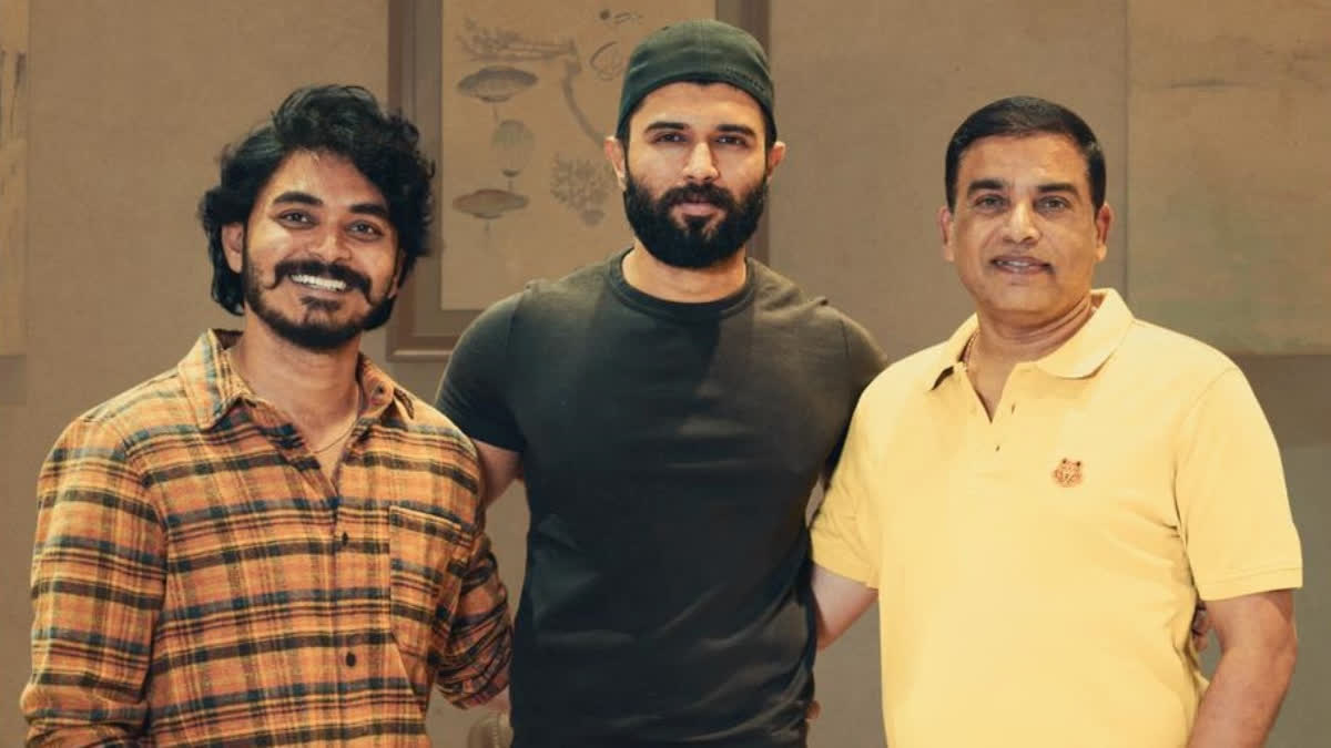 Vijay Deverakonda teams up with director Ravi Kiran Kola for a new film, tentatively titled SVC59, produced by Dil Raju and Shirish under Sri Venkateswara Creations.