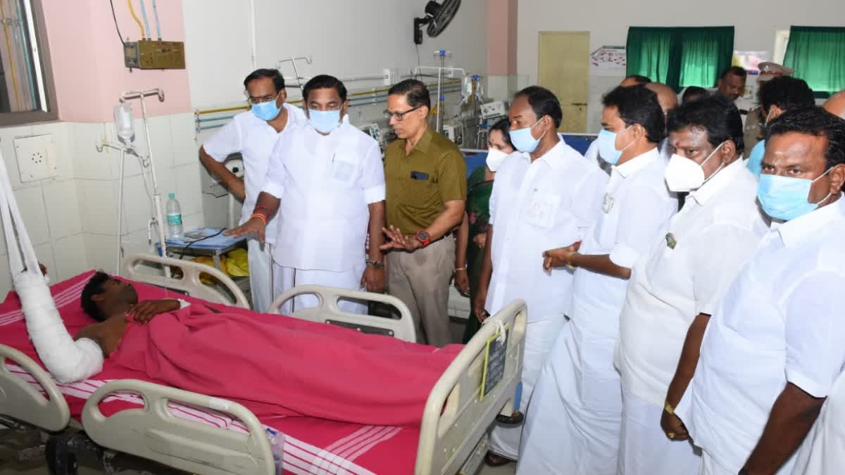 EPS meets people injured in yercaud accident