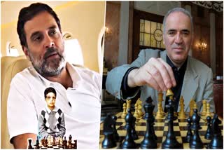 Rahul Gandhi and Garry Kasparov