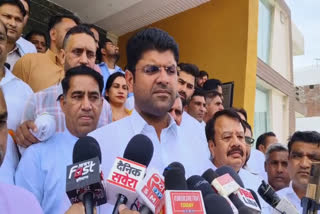 Dushyant Chautala on Journalist in Kurukshetra