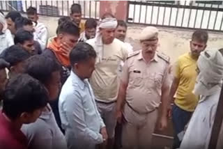 brother shot dead brother in Bharatpur