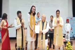 Governor Kalraj Mishra on  distributed degrees to the students of FDDI, Jodhpur.