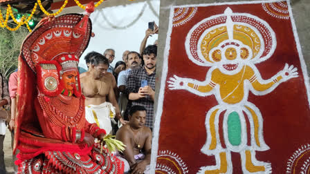 GANDHARVANPATTU  RITUAL ARTFORM IN NORTH KERALA  ഗന്ധർവൻ തെയ്യം  ഗന്ധർവൻ പാട്ട്