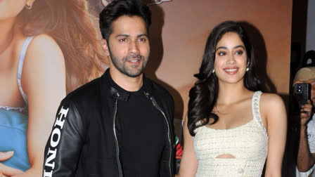 Varun Dahwan and Janhvi Kapoor