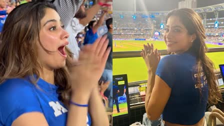 Mrs Mahi Janhvi Kapoor MI Vs KKR