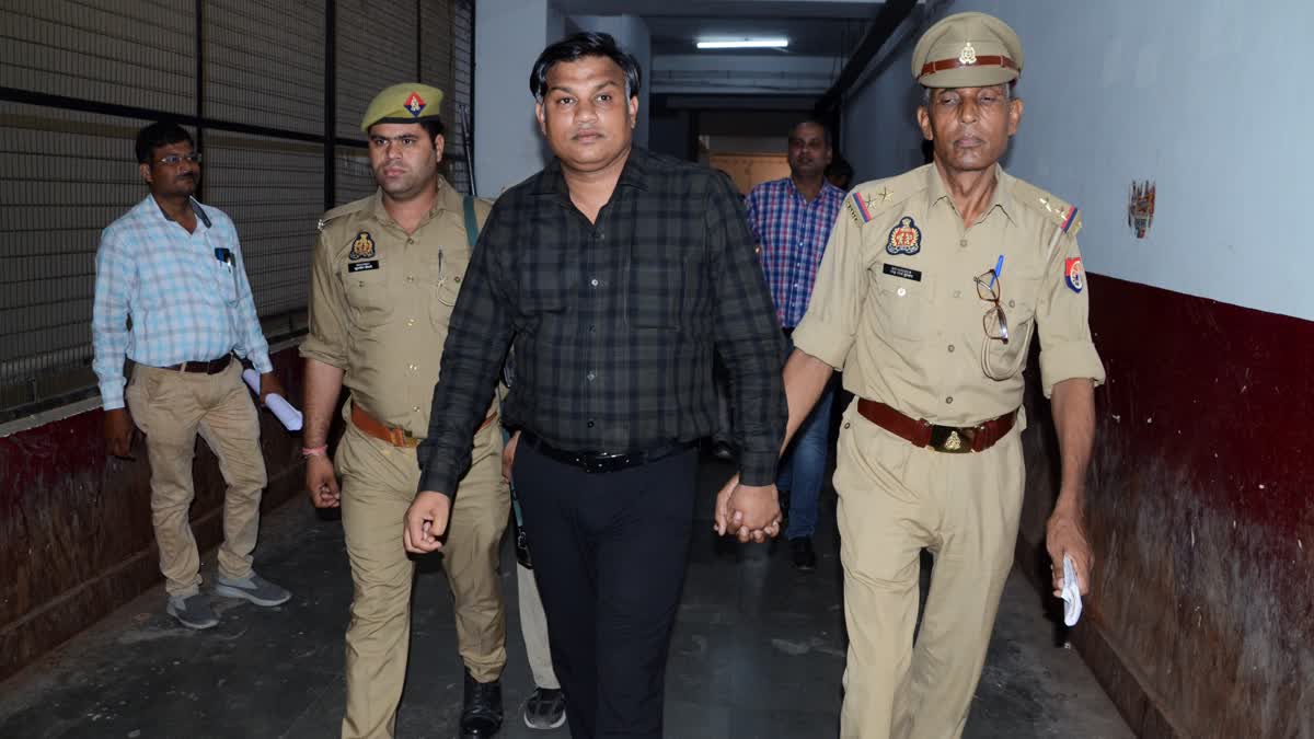 An MP-MLA court in Kanpur on Monday convicted jailed Samajwadi Party MLA Irfan Solanki and four others of harassing a woman and setting her house on fire in a bid to grab her plot about 19 months back.