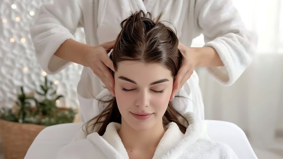 head massage will keep your head cool in the rising heat, know its benefits