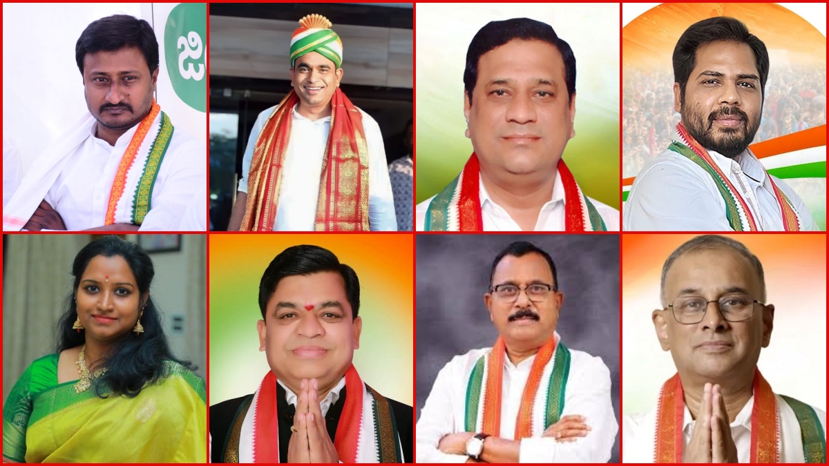 Winning MP candidates in Telangana