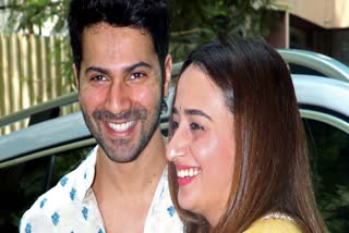 Varun Dhawan and Natasha Dalal