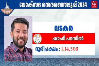 തെരഞ്ഞെടുപ്പ് 2024  LOK SABHA ELECTION RESULTS 2024  ലോക്‌സഭ തെരഞ്ഞെടുപ്പ് 2024  VATAKARA LOK SABHA CONSTITUENCY