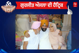Congress candidate Gurjit Aujla from Amritsar scored a hattrick in lok sabha election